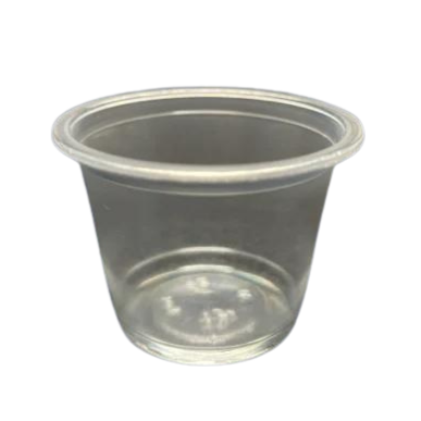 1 OZ CLEAR PLASTIC SOUFFLE CUPS