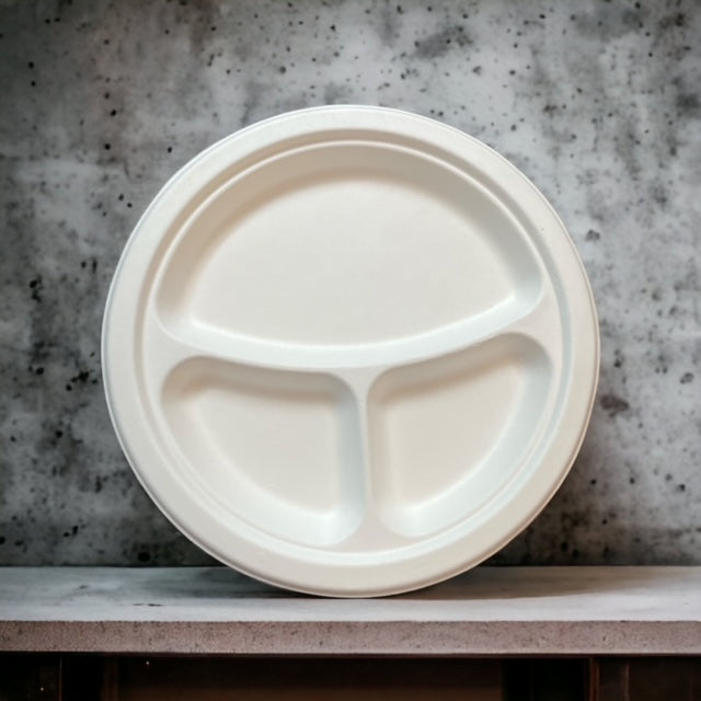 PFAS-FREE BIODEGRADABLE COMPOSTABLE PLATES