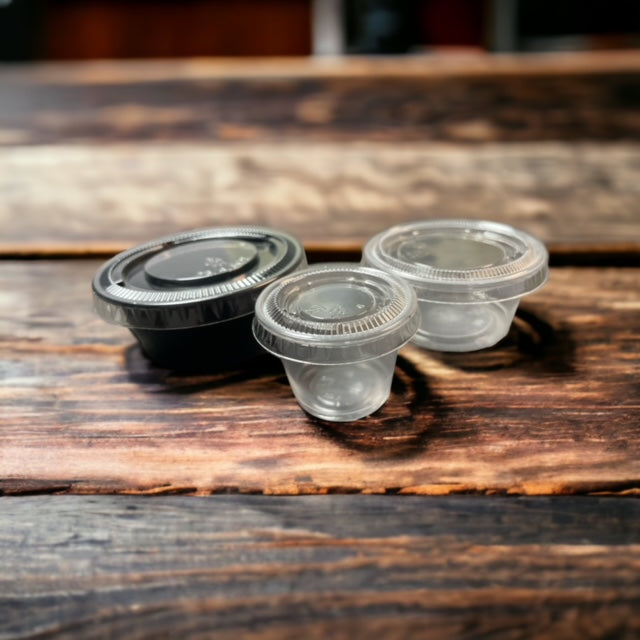 RECYCLABLE SOUFFLE CUPS AND LIDS