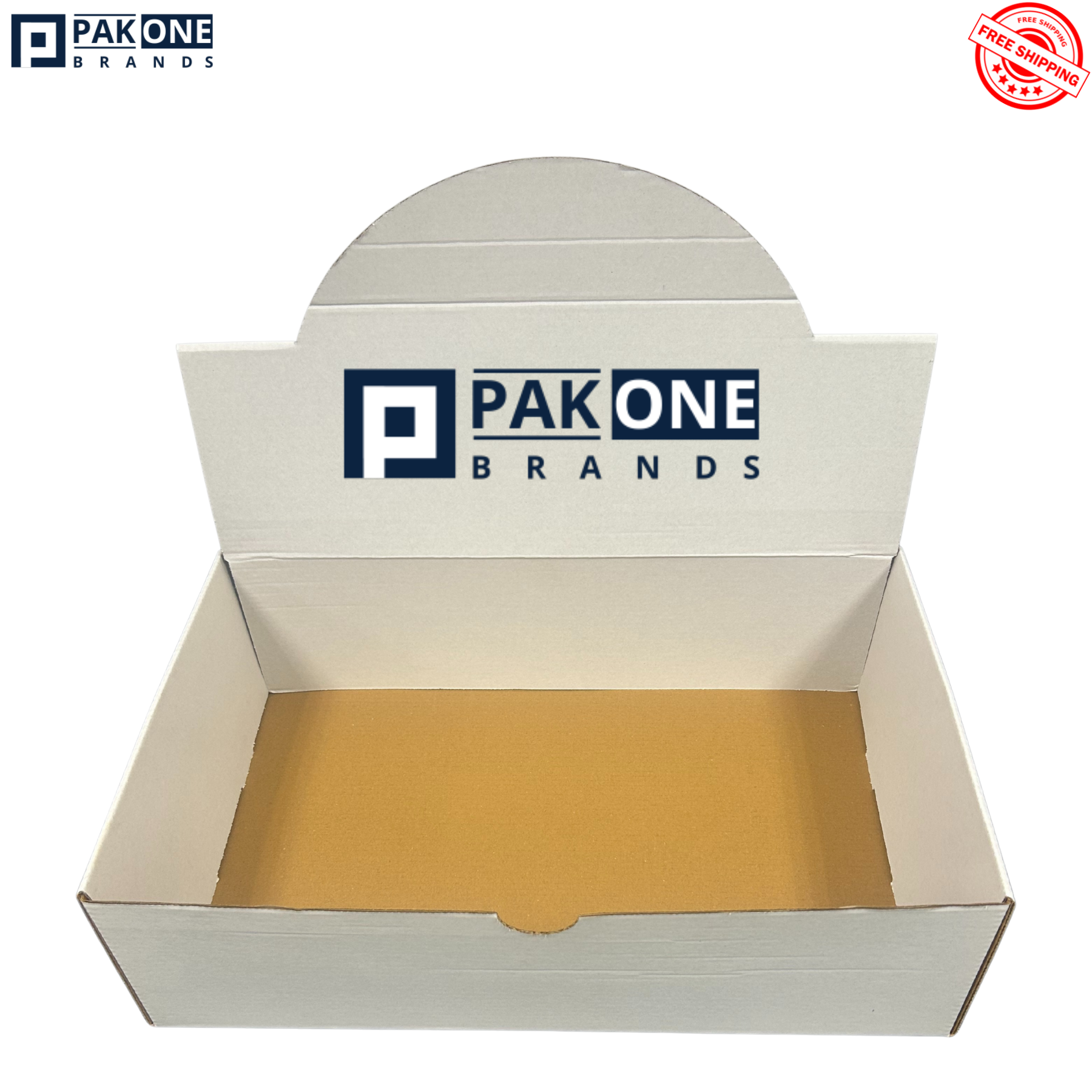 CUSTOM CORRUGATED CATERING TRAY 1-2 COLORS 50/CASE