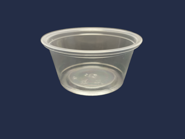 2 OZ CLEAR PLASTIC SOUFFLE CUPS - 2500CT