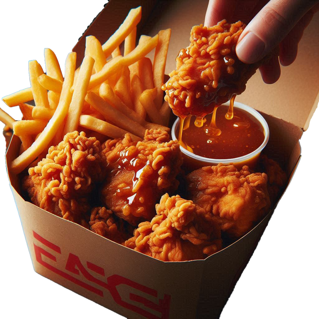 CUSTOM CHICKEN BOXES 1-4 Colors 250/CASE – PAK ONE