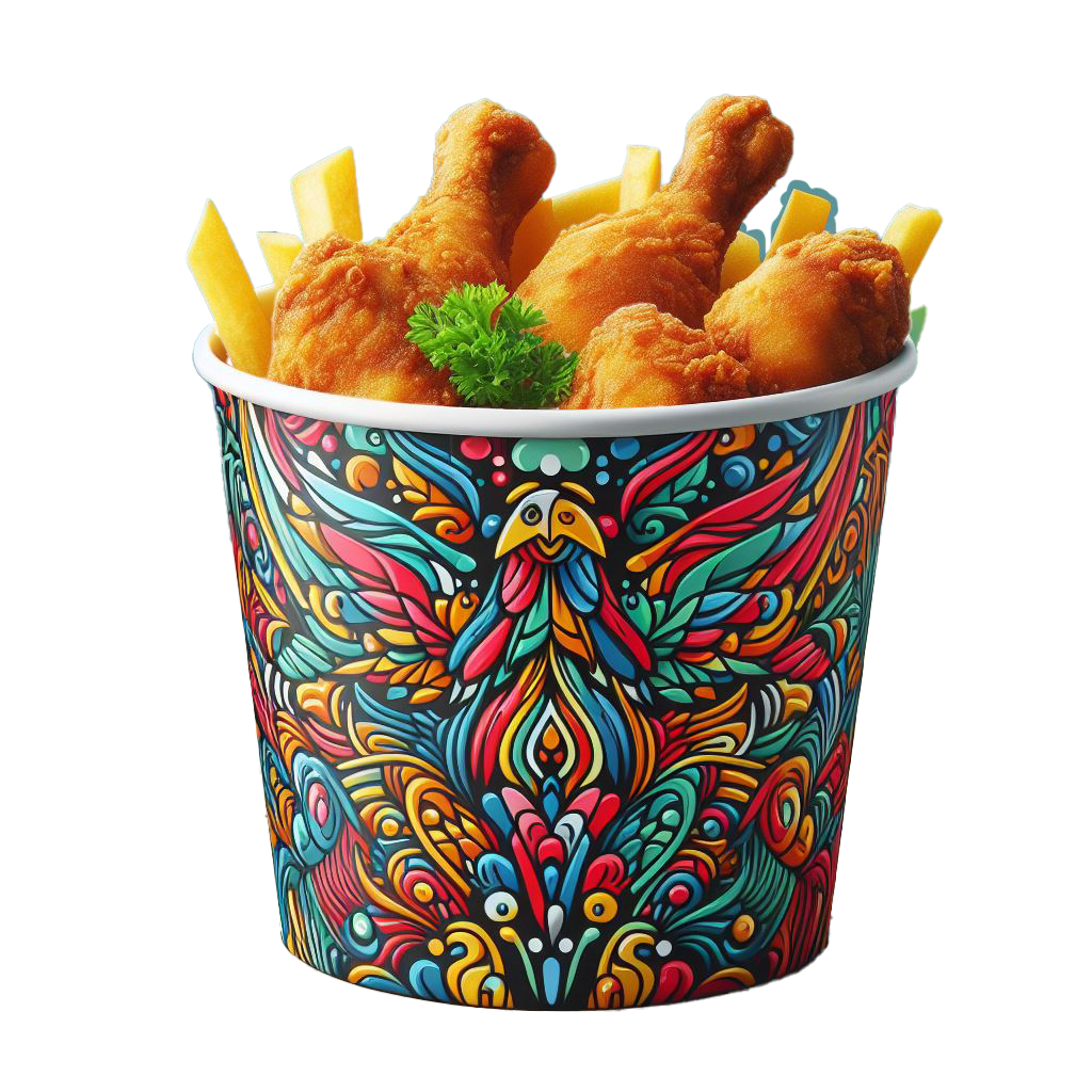 CUSTOM TAKEOUT BUCKETS