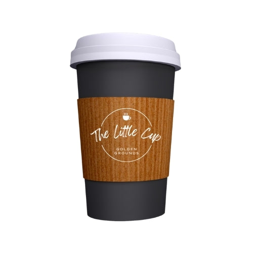 CUSTOM COFFEE CUP SLEEVES - 2500/CASE