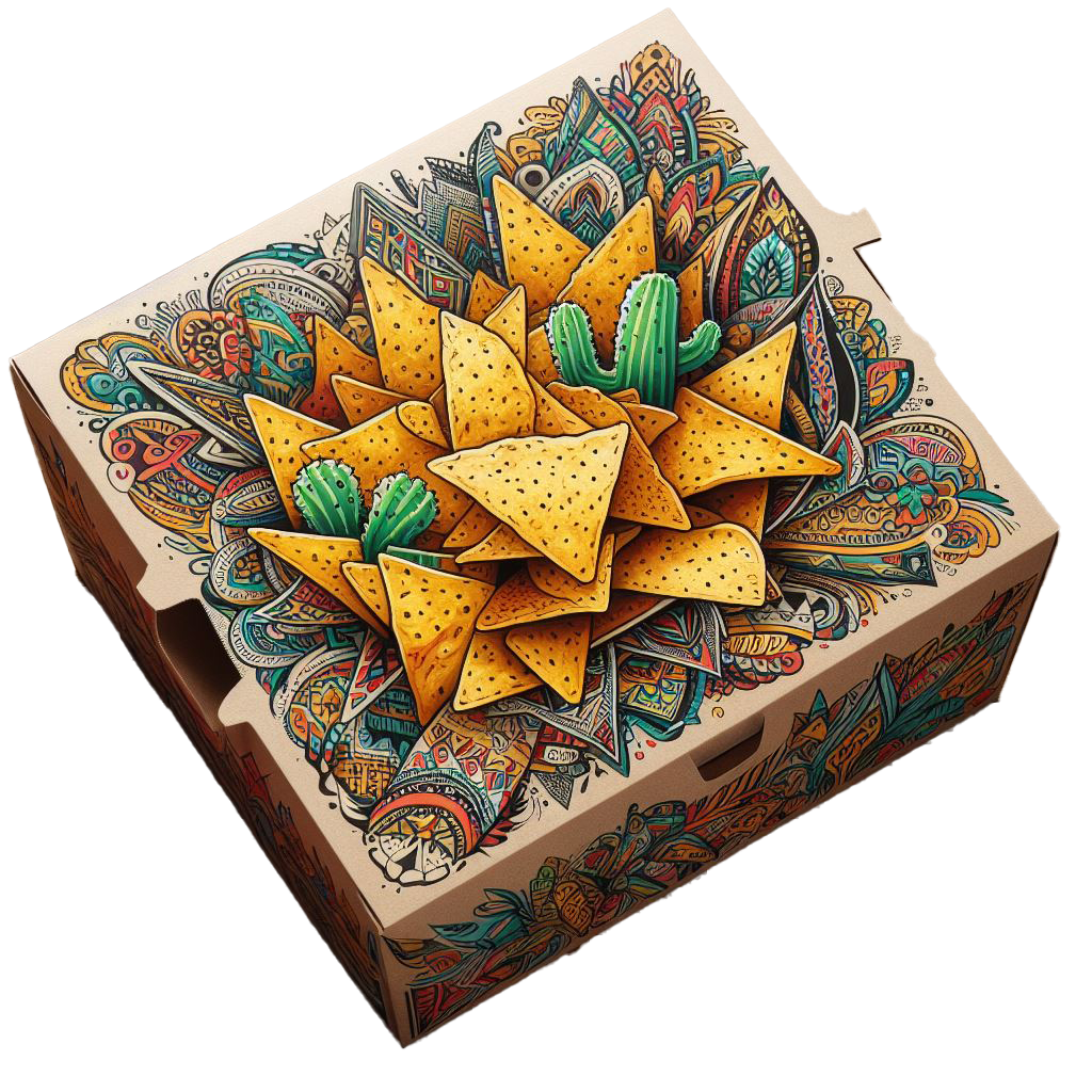 Nacho Box CUSTOM TACO / NACHO BOXES – PAK ONE