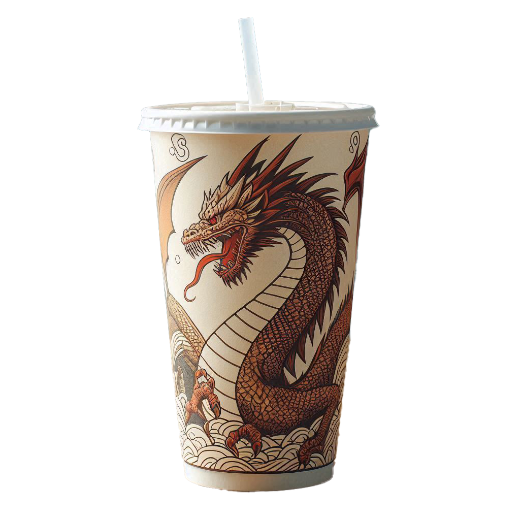 CUSTOM PAPER COLD CUPS - 1000/CASE