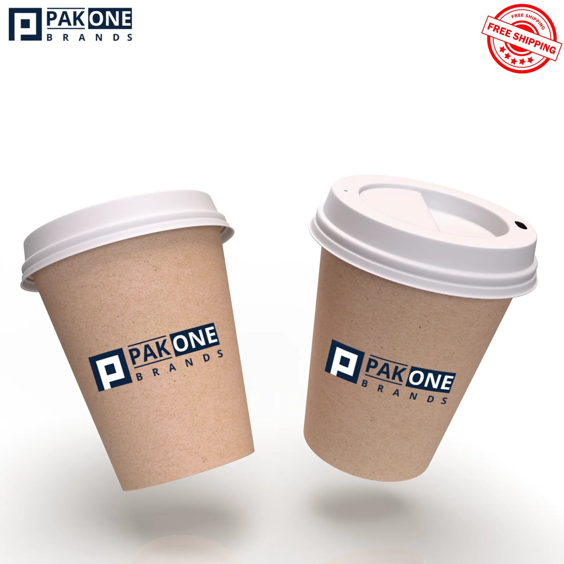 CUSTOM COFFEE CUP 1-4 COLORS 1000/CASE