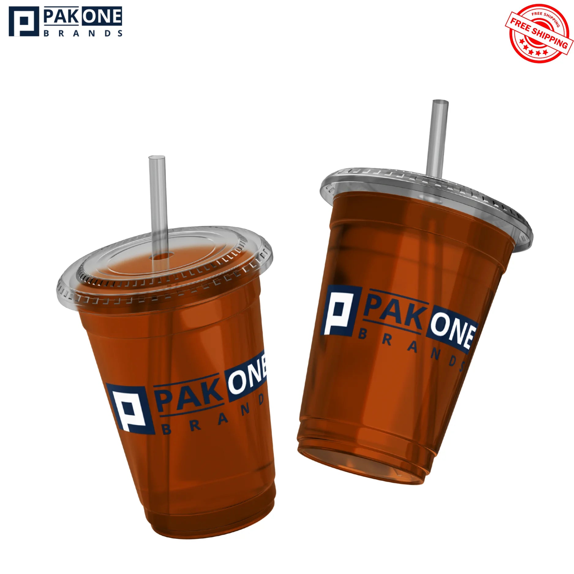 CUSTOM PET COLD CUPS 1-4 COLORS 1000/CASE