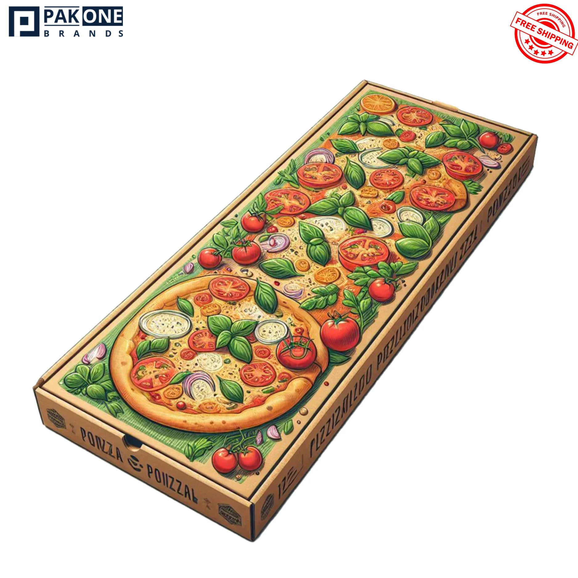 CUSTOM FLATBREAD BOXES - 100/CASE
