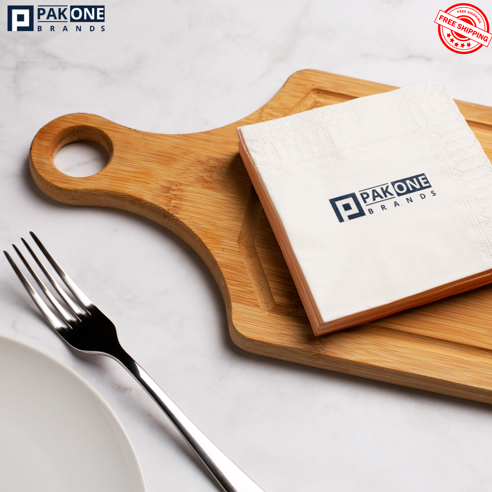 CUSTOM DINNER NAPKINS - 3000/CASE