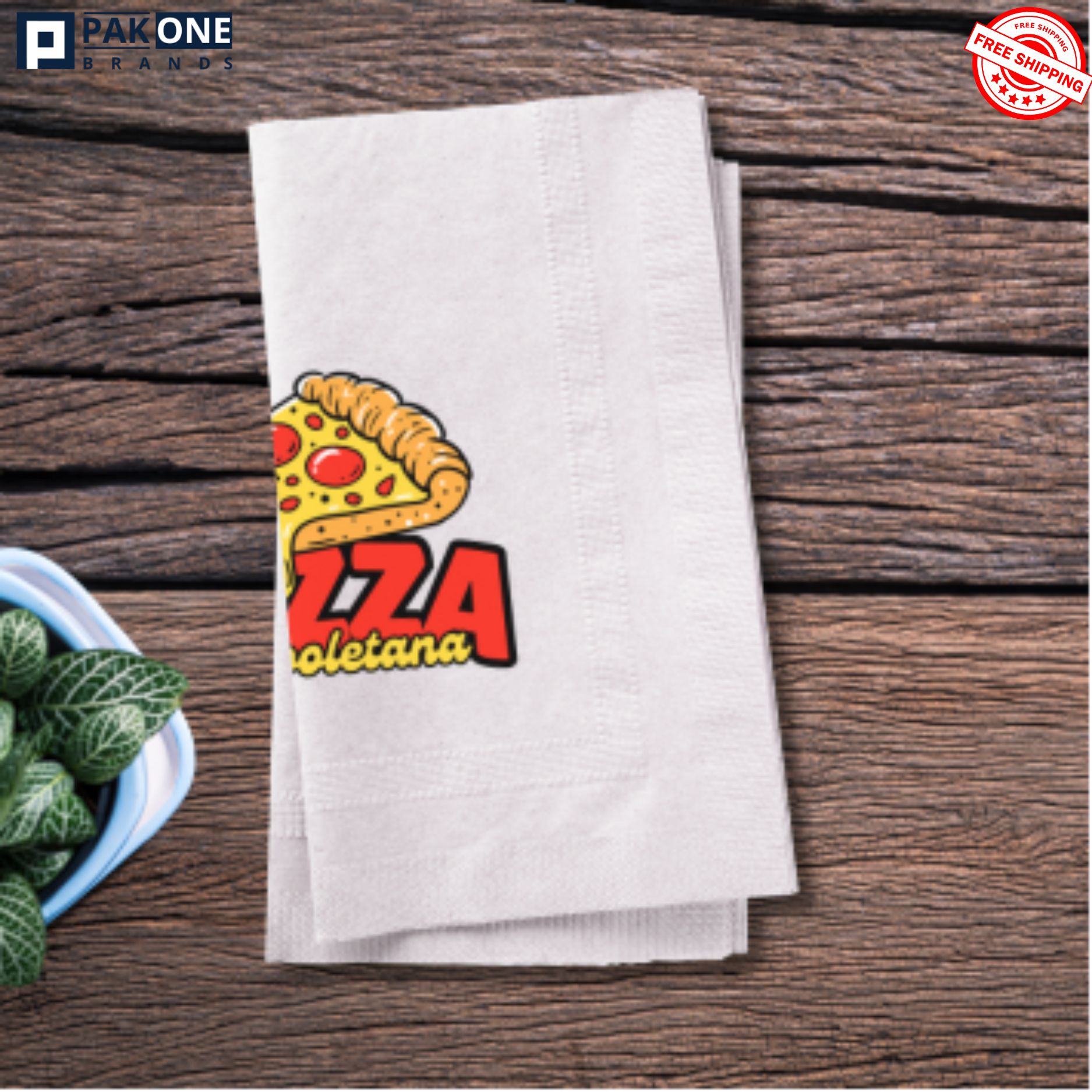 CUSTOM DINNER NAPKINS - 3000/CASE