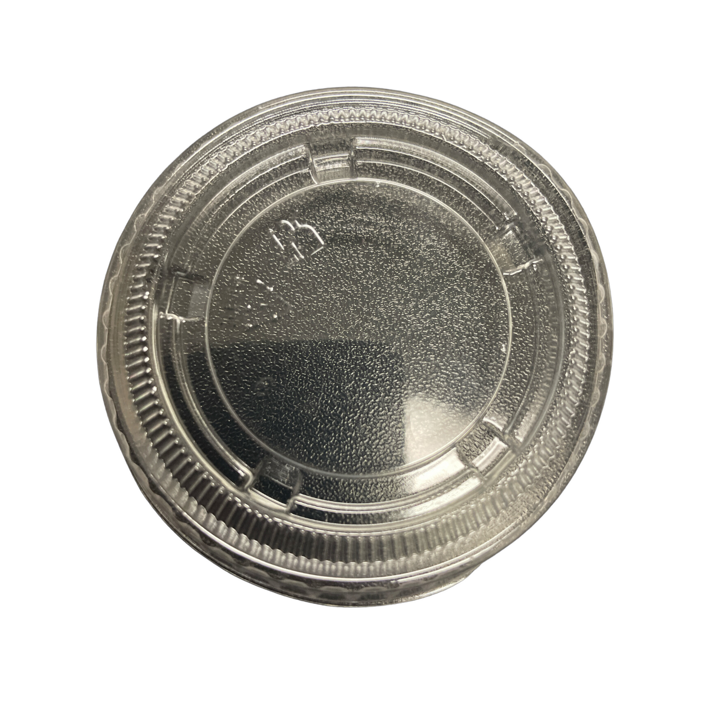 1.5-2 OZ CLEAR PLASTIC SOUFFLE LIDS - 2500CT