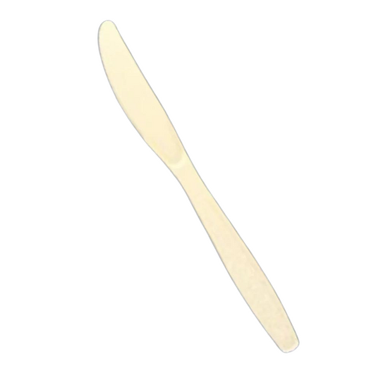 FULL SIZE HEAVY KNIFE CHAMPAGNE  PLASTIC POLYSTYRENE 1000 CT