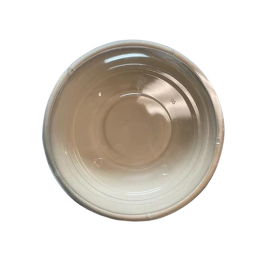 RPET DOME BOWL LIDS FOR 24-48 OZ BAMBOO BOWLS - 400CT