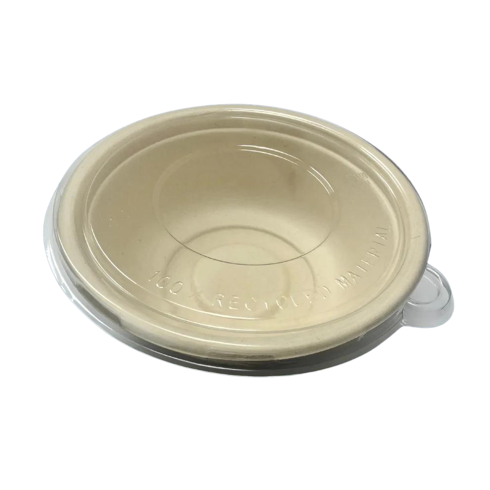 16 OZ CLEAR PLASTIC LIDS FOR ECO BOWLS - 500CT