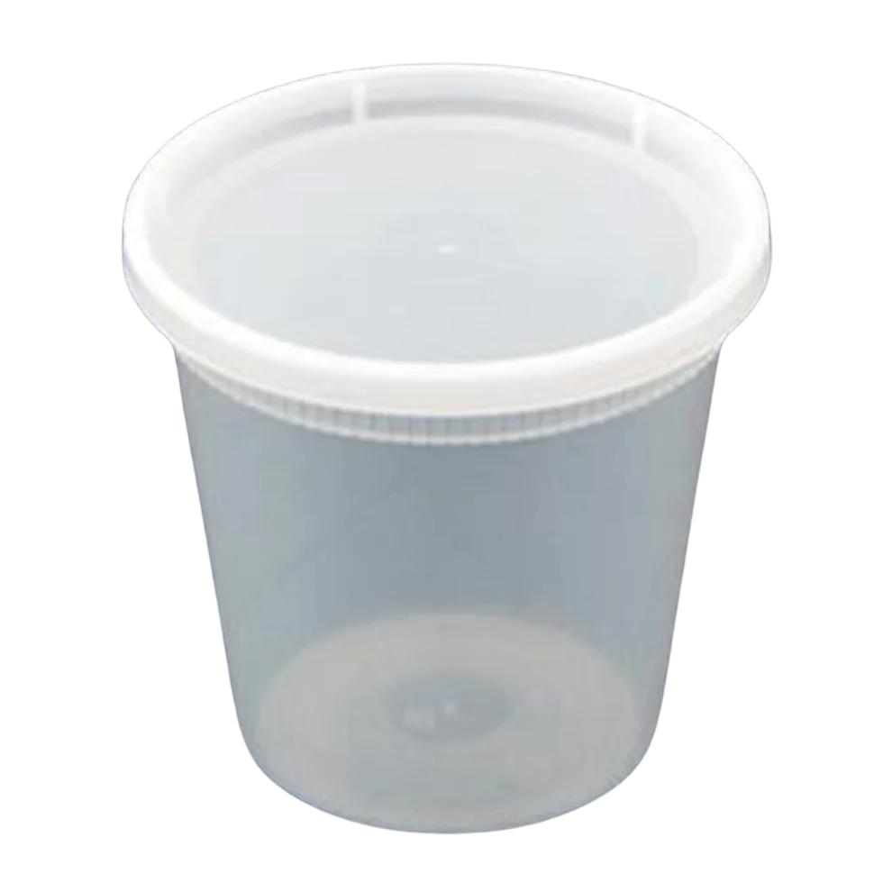 32 OZ DELI CONTAINERS POLYPROPYLENE 240CT COMBO PACK